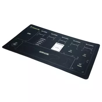 Treasure ONE Calm Design коллекционная карточка One Piece Playmat настольный коврик гладкий амортизирующий моющийся с рамкой шаг печать карта сокровищ стиль пират чёрный