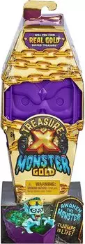 Treasure X Treasure X Monster Gold Toy Treasure Figure Spider Web Coffin 13 Level Adventure [Предмет]