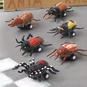 Требуется отступить, реалистичная игрушка-автомобиль без батареи, инерционный привод с изображением животных, детская игрушка-грузовик с животными для малышей