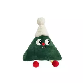 Tree Christmas Xmas Cartoon Plush Toy Doll Cushion Pillow Festival Decorations 29cm