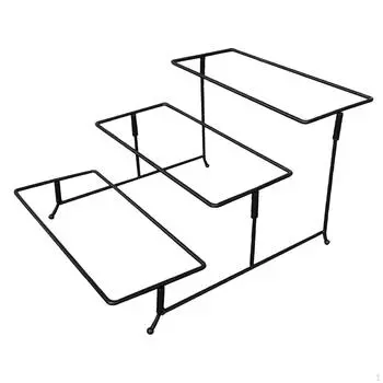 Трехъярусная витрина для кексов и десертов Round