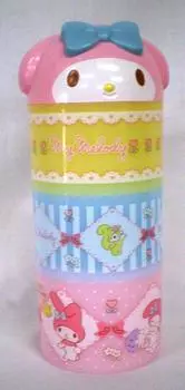 Трехъярусный ланч-кейс My Melody (лицо)