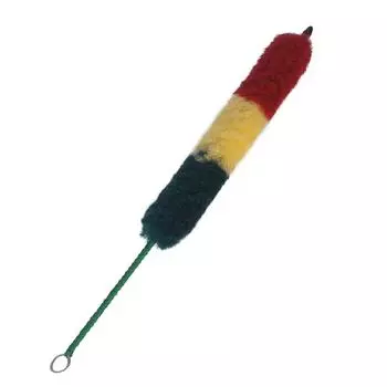 Трехцветная кисть Супервпитывающие зашифрованные щетинки 3 цветов для духовых инструментов/чистки