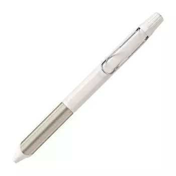 Трехцветная шариковая ручка Mitsubishi Pencil Jet Stream Edge 0.28 Limited Off-white Очень тонкая, но писать легко SXE3250328.OW