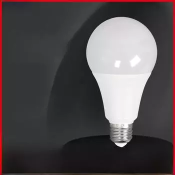 Трехцветная светодиодная лампочка - без мерцания, винтовая E27/E26, умная, суперяркая, энергосберегающая лампа 5W with packaging