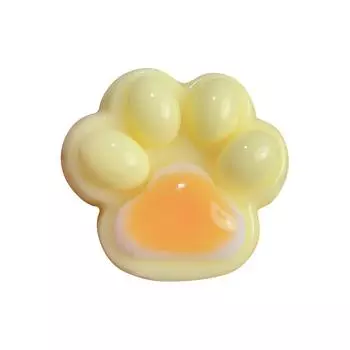 Трехцветные радужные кошачьи коготки Pinch Cat Claws Новая уникальная декомпрессионная игрушка Грязевой липкий мешок One Size жёлтый