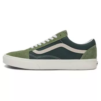 Трехцветные зеленые кроссовки унисекс Vans Old Skool VN000CR5CX1 39