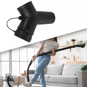 Трехходовой разъем для промышленного пылесоса, 3 насадки для столярных приспособлений. Преобразование деталей.