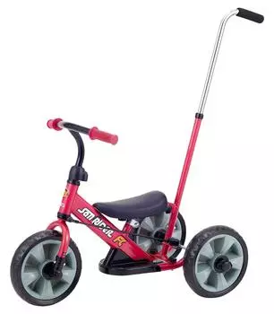 Трехколесный беговел Sunrider FC с рулевым механизмом Marlin, самокат, педали для езды на трехколесном велосипеде для детей Henshin! розовый