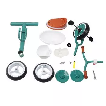 Трехколесный велосипед для малышей от 1 до 6 лет с музыкальным освещением, ненадувные колеса из ЭВА, мягкие ручки, детский трик