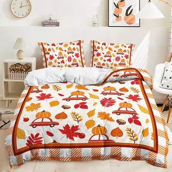 Трехкомпонентный 3D пододеяльник, палатка для кемпинга, дорожный пейзажный комплект, постельное белье 135 * 200 (two-piece set) 90g