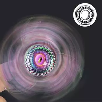 Трехлистный красочный гироскоп, новинка, сенсорная сенсорная игрушка на кончиках пальцев, волчок, игрушка для снятия стресса, подарок