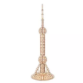 Трехмерная головоломка Woody Shanghai Dongbang Ju Tower Korea 3d Puzzle