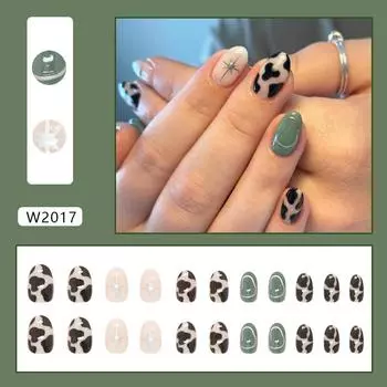 Трехмерная металлическая звезда световая линия съемная маникюрная деталь 24 штуки накладные ногти