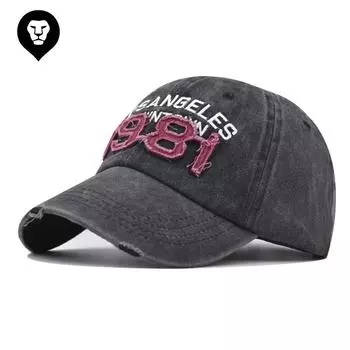 Трехмерная вышивка 1981 бейсболка алфавит кепка Adjustable армия зеленый