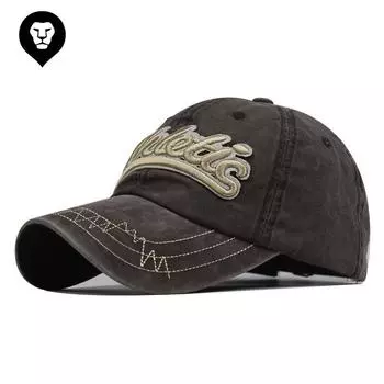 Трехмерная вышивка популярная старая стираная бейсболка популярная кепка с вышивкой крупными буквами бейсболка из чистого хлопка Adjustable