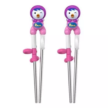 Трехмерные палочки для еды Edison Patty из нержавеющей стали, 2 шт.