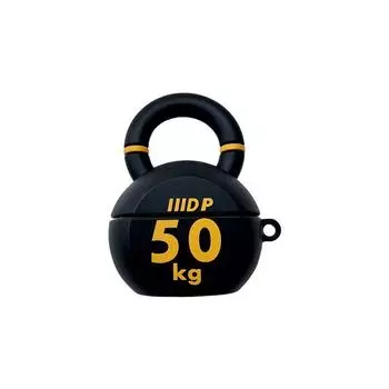 Трехмерный гиря Применимый защитный чехол для AirPods 4-го поколения 2-го поколения 3-го поколения Pro2 Чехол для Bluetooth-наушников Apple Стильный Apple AirPods 1/2 Kettlebell + Hook