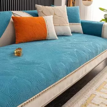 Трехместная одна императорская наложница, подушка для дивана, ткань, нескользящий чехол для седла, универсальные четырехсезонные универсальные подушки для сидений, синель, простые 70*70