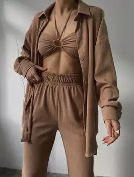 Трехместный комплект из норки Mai Inndia