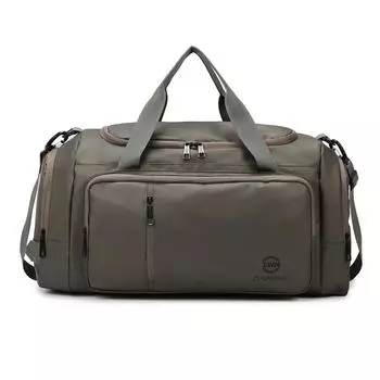 Трехразовая сумка для фитнеса с разделением на сухую и влажную одежду, многофункциональный рюкзак для мужчин, сумка для переноски багажа на плечо, дорожная сумка для посадки в самолет зелёный