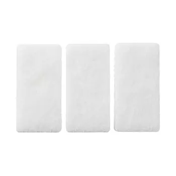 Трехслойная губка из уретановой пены MUJI, 3 шт., белая MC0YSA3S