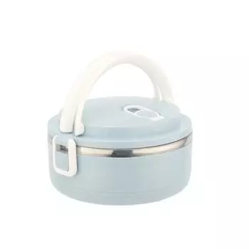 Трехслойный японский ланч-бокс для микроволновой печи с крышкой для офиса и студентов One Layer