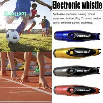 Трехтональный электронный свисток для баскетбола на открытом воздухе - инструмент для тренировки домашних голубей красный