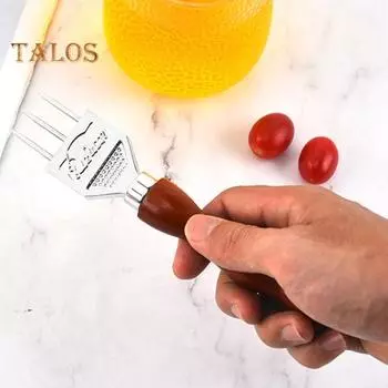 Трехзубый измельчающий ледоруб, легкий в очистке, удобный инструмент для разбивания коктейлей, виски, кухонные принадлежности