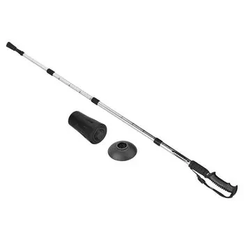 Трекинговая палка M METERXITY складная походная трость с корзиной для сбора грязи телескопическая подходит для унисекс-туризма - (21-43 Серебро)