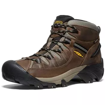 Трекинговые ботинки TARGHEE II MID WP Targhee Two Mid Водонепроницаемые Водонепроницаемые см [Keen] Мужские SHITAKE/BRINDLE 27.0