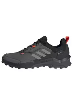 Трекинговые ботинки Terex AX4 Hiking LTG54 серо-красные см [Adidas] GORE-TEX мужские Six/серые Four/солнечные (HP7396) +24,5