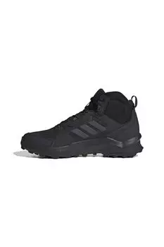 Трекинговые ботинки Terex AX4 Mid Hiking Core Four cm [Adidas] GORE-TEX мужские черные/углеродные/серые (HP7401) +26,5