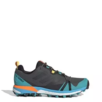 Трекинговые ботинки Terex SKYCHASER LT GTX Gray Resolution Aqua cm [Adidas] мужские Four/Core черные/высокие (FX0148) +27,5