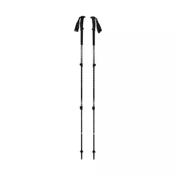 Трекинговые палки Black Diamond Trail, легкие складные алюминиевые походные палки, набор из 2 шт. для треккинга, пешего туризма, походов по граниту чёрный