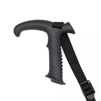 Трекинговые палки, прямой портативный монопод, сменный адаптер для ручки, костыль, складной для кемпинга