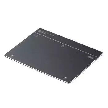 Трекпад Sanwa Direct Bluetooth/проводной 2WAY с функцией вибрации, перезаряжаемый, тонкий, высокоточный, управление жестами, только для Windows, сенсорная панель, мышь, беспроводная