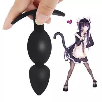 Тренажер для анальной пробки, удобный, для длительного ношения, силиконовые анальные пробки, обучающие простату, секс-игрушка для начинающих и продвинутых пользователей S