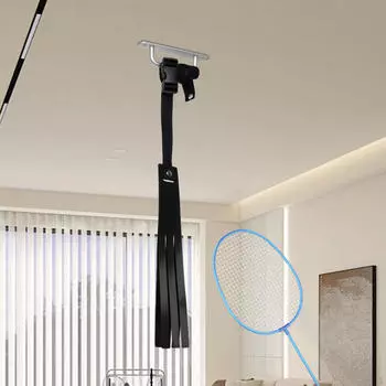 Тренажер для бадминтона, портативное настенное тренировочное устройство для одиночной игры для взрослых