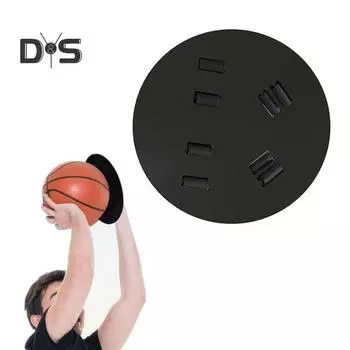 Тренажер для баскетбольного броска Устранение помех от удара рукой Руководство по баскетбольному броску Пособие по отработке броска рукой для детей и взрослых чёрный