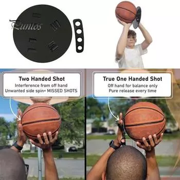 Тренажер для баскетбола левой рукой Помощник для баскетбольного броска Устранение помех левой рукой Тренировочное пособие по баскетболу для правшей и левшей Sets