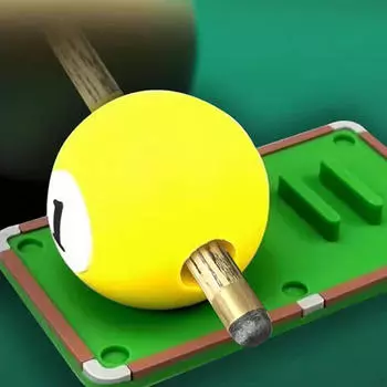 Тренажер для бильярда Кий для пула легкий профессиональный портативный бильярдный тренажер