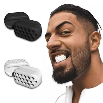 Тренажер для челюсти для лица, тренажерный зал, фитнес-мяч, тренировка мышц челюсти, редуктор для двойного подбородка, шеи, лица, для похудения, рта