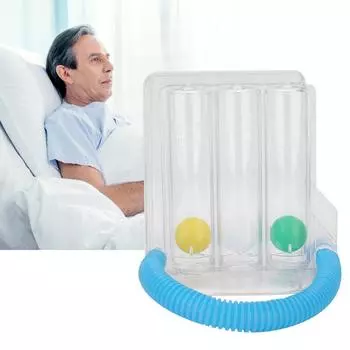 Тренажер для дыхания, инструмент для упражнений на жизненную емкость, дыхательный тренажер для функции легких