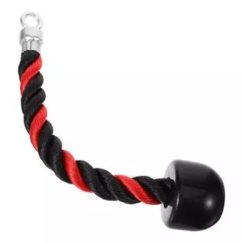 Тренажер для фитнеса с канатом для трицепсов с одной ручкой Оборудование для тренажерного зала Канат для трицепсов Канатная машина для трицепсов