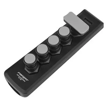 Тренажер для гитары Flanger, усилитель пальцев, тренажер для рук, аксессуары для обучения электрогитаре чёрный