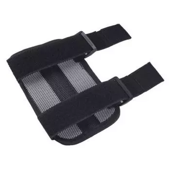 Тренажер для гольф-свинга, налокотник для тренировки, прямой и поворот руки, тренажер для гольф-свинга для исправления позы с «куриными крыльями» чёрный