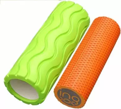 Тренажер для гольфа Asahi Swing Training, миофасциальный релиз BODY Training, миофасциальный релиз BODY Training, легкий двухроликовый BT-1851 BT-1851 зелёный