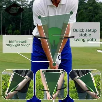 Тренажер для гольфа Положение рук Корректор осанки для гольфа Практика гольфа Подключение оранжевый