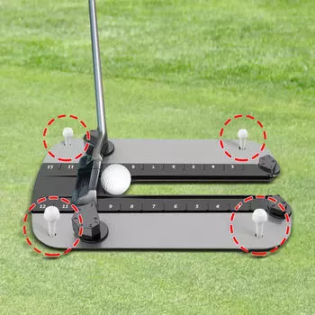 Тренажер для гольфа Putting Trainer, Легкие принадлежности, Аксессуары для гольфа, Обучение паттеров для гольфа